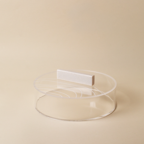 acrylic round box