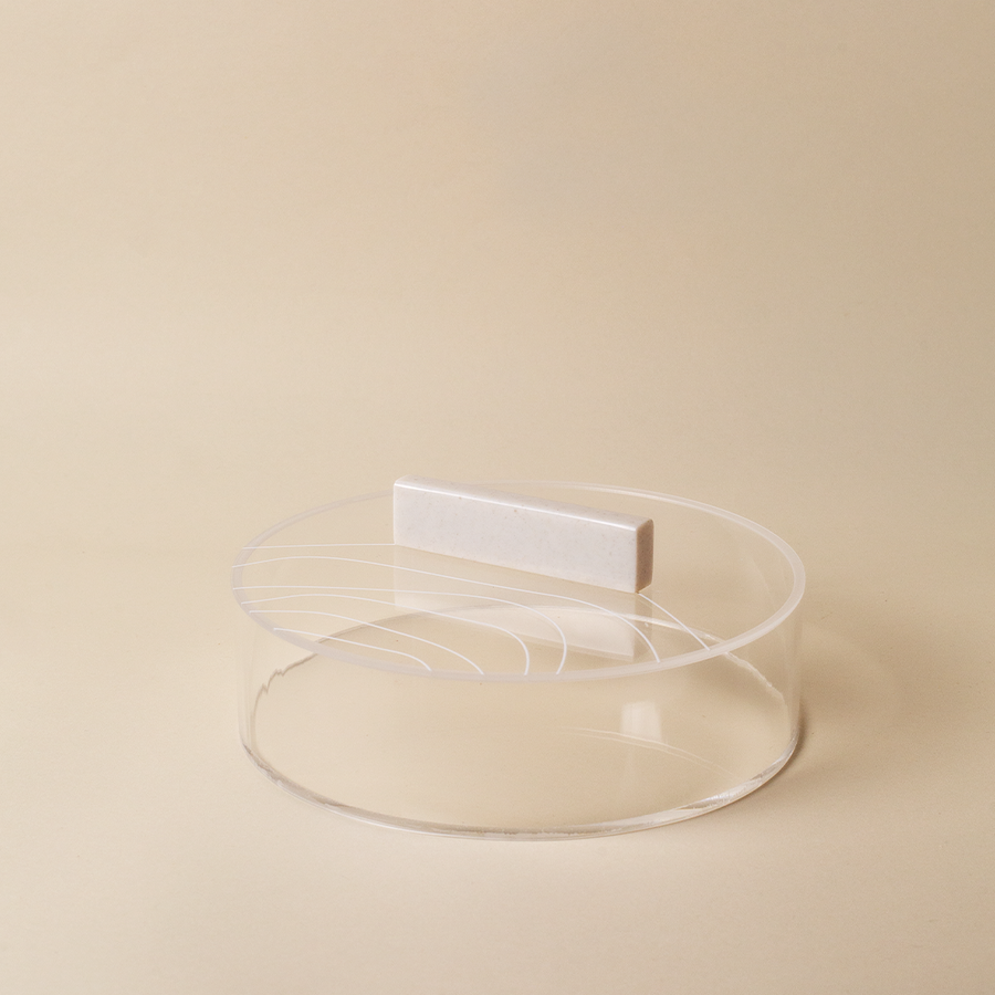acrylic round box